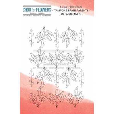 Tampons Clear - Chou & Flowers - Home - Tapisserie