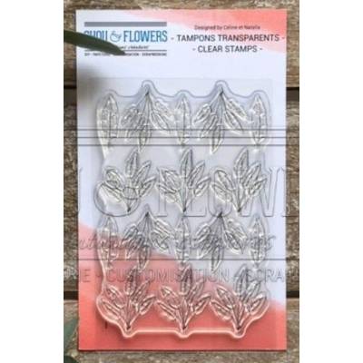 Tampons Clear - Chou & Flowers - Home - Tapisserie