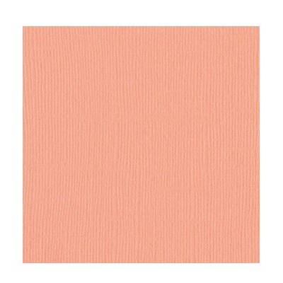 Bazzill Coral Cream - Texture Canvas