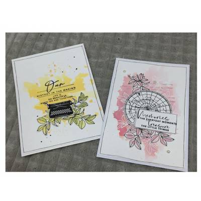 Tampons CartoScrap - Live the moment