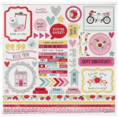 Pack 30x30 - Doodlebug design Inc - Love notes