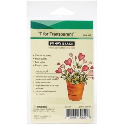 Tampon - Penny Black - Potted Passion