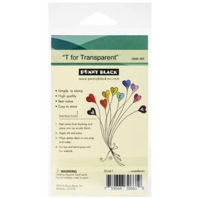 Tampon - Penny Black - Sweetheart..
