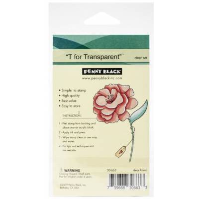 Tampon - Penny Black - dear friend