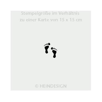 Tampon Bois - Heindesign - Double face - Petit pied