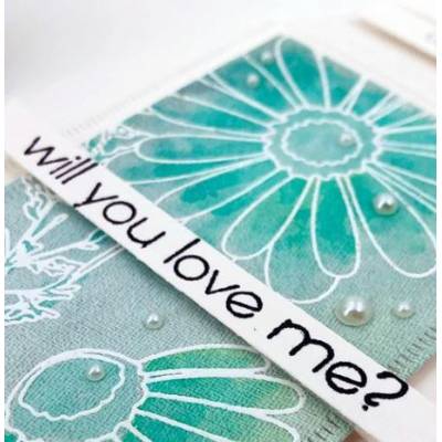 Tampons Clear Modascrap - Daisy