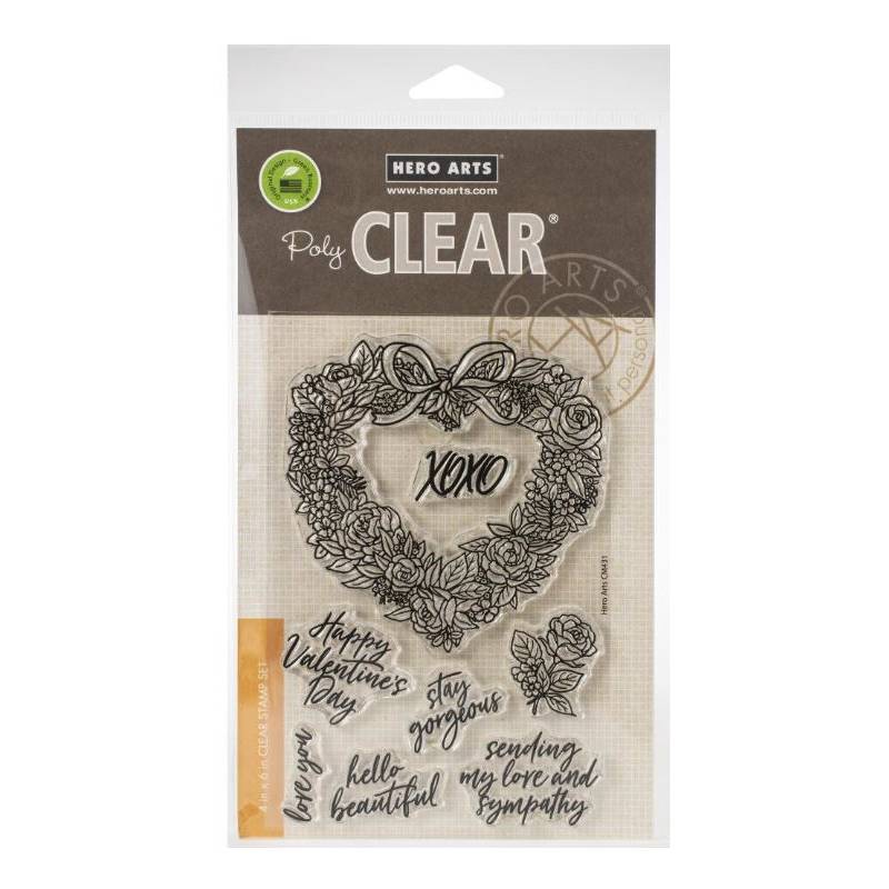 Tampons - Hero Arts - Floral Heart