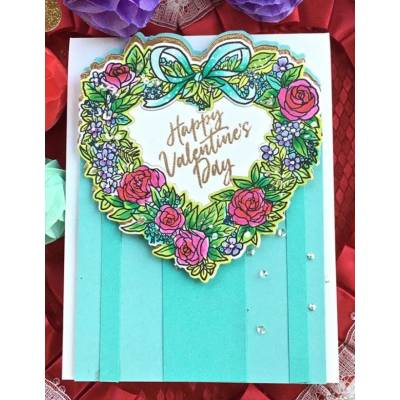 Tampons - Hero Arts - Floral Heart