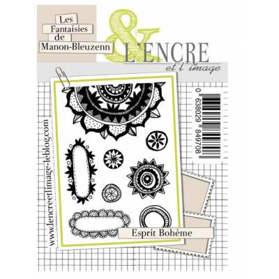 Tampons L'Encre & l'Image - Les fantaisies de Manon-Bleuzenn - Esprit Bohème
