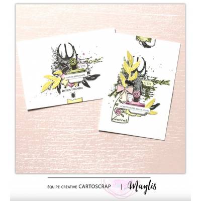 Tampons CartoScrap - Dans mon jardin