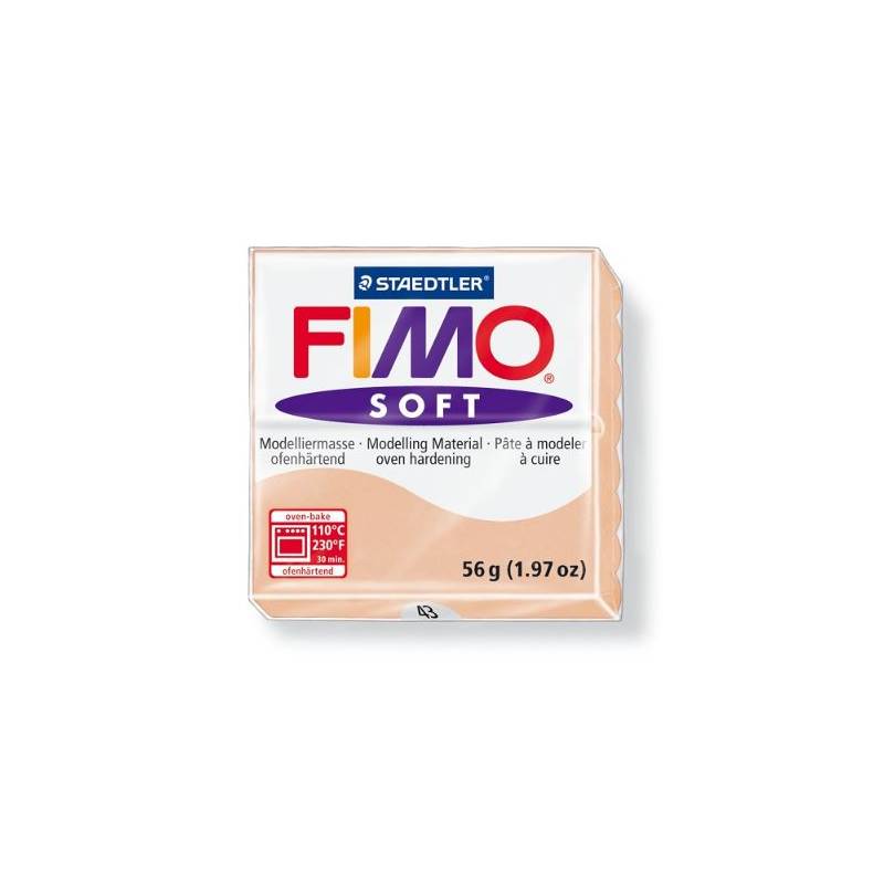 Pâte à modeler 56g - Fimo - Chair clair