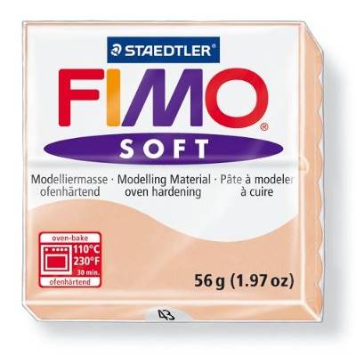 Pâte à modeler 56g - Fimo - Chair clair