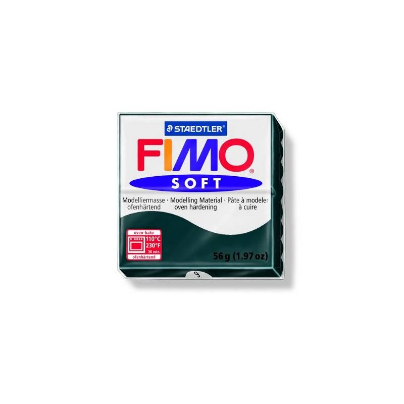 Pâte à modeler 56g - Fimo - Noir