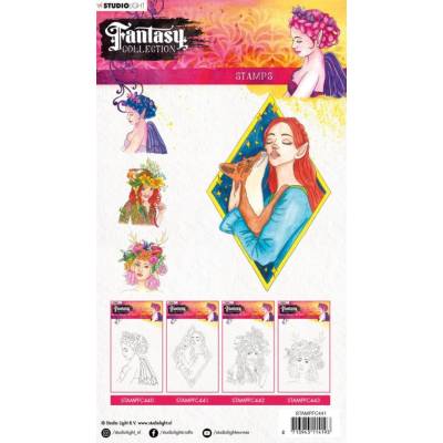 Tampons - Studio Light - Fantasy - Fée au renard