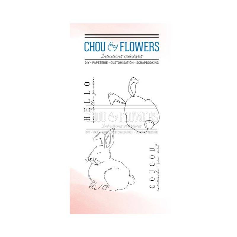Tampons Clear - Chou & Flowers - Petit côté Jardin - Coucou