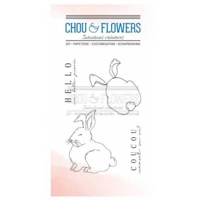 Tampons Clear - Chou & Flowers - Petit côté Jardin - Coucou