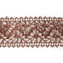 Dentelle marron