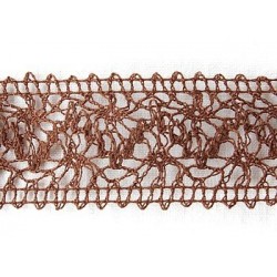 Dentelle marron