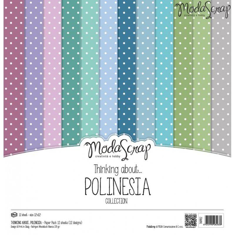 ModaScrap - Paper 30.5cm x 30.5cm - Polynésie
