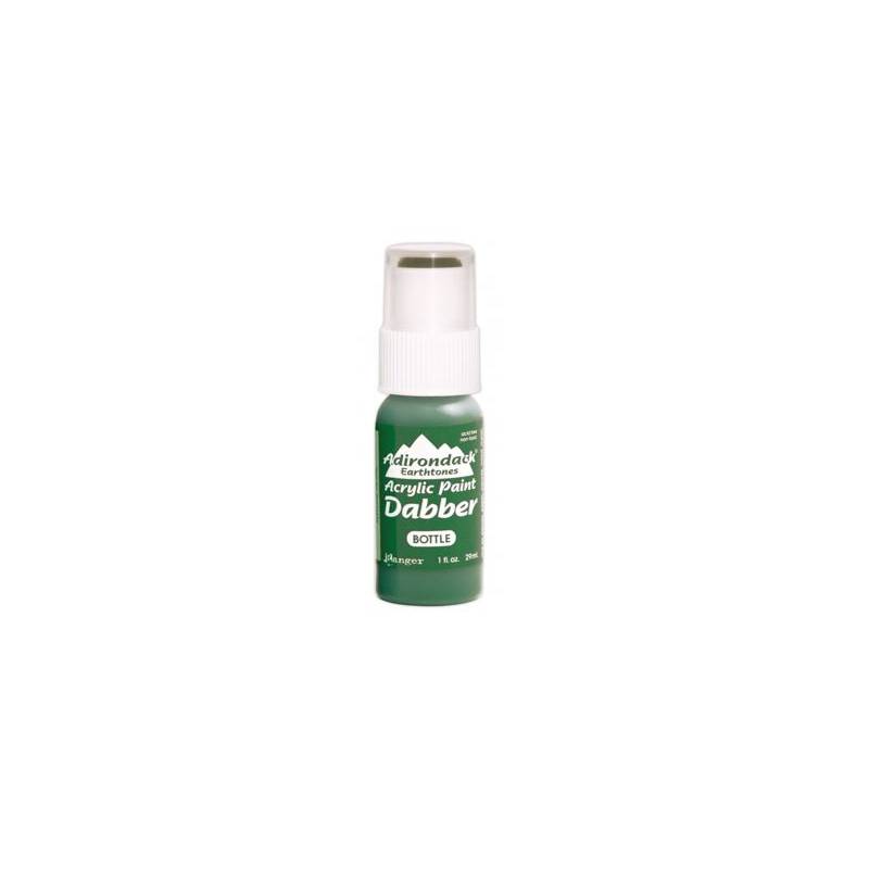 Adirondack - Peinture acrylique - embout mousse - 29ml - Vert bouteille (Earthtones - Bottle)