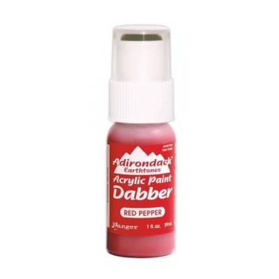 Adirondack - Peinture acrylique - embout mousse - 29ml - Rouge foncé (red pepper)