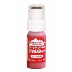 Adirondack - Peinture acrylique - embout mousse - 29ml - Rouge foncé (red pepper)