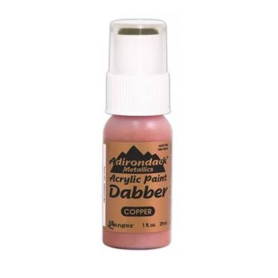 Adirondack - Peinture acrylique - embout mousse - 29ml - Cuivre métallisé (copper)