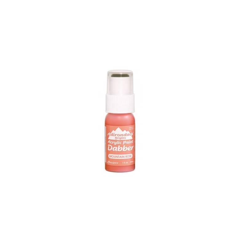 Adirondack - Peinture acrylique - embout mousse - 29ml - Rose (Brights - Mountain Rose)