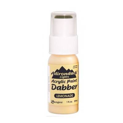 Adirondack - Peinture acrylique - embout mousse - 29ml - Jaune (Lights : Lemonade)