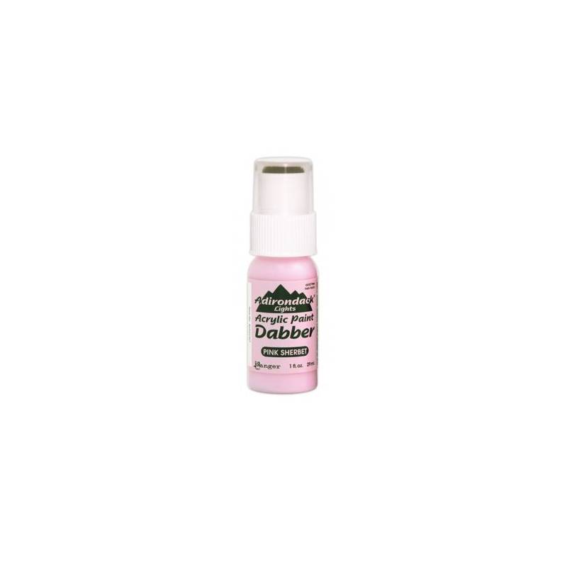 Adirondack - Peinture acrylique - embout mousse - 29ml - Rose (Lights : Pink sherbet)