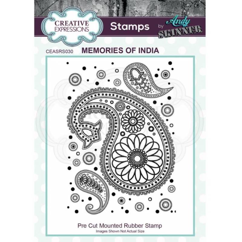 Tampons Cling - Creative Expressions - Memories of India