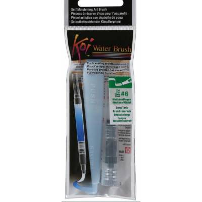 Pinceau à réservoir d'eau - Aquarelle - Koi