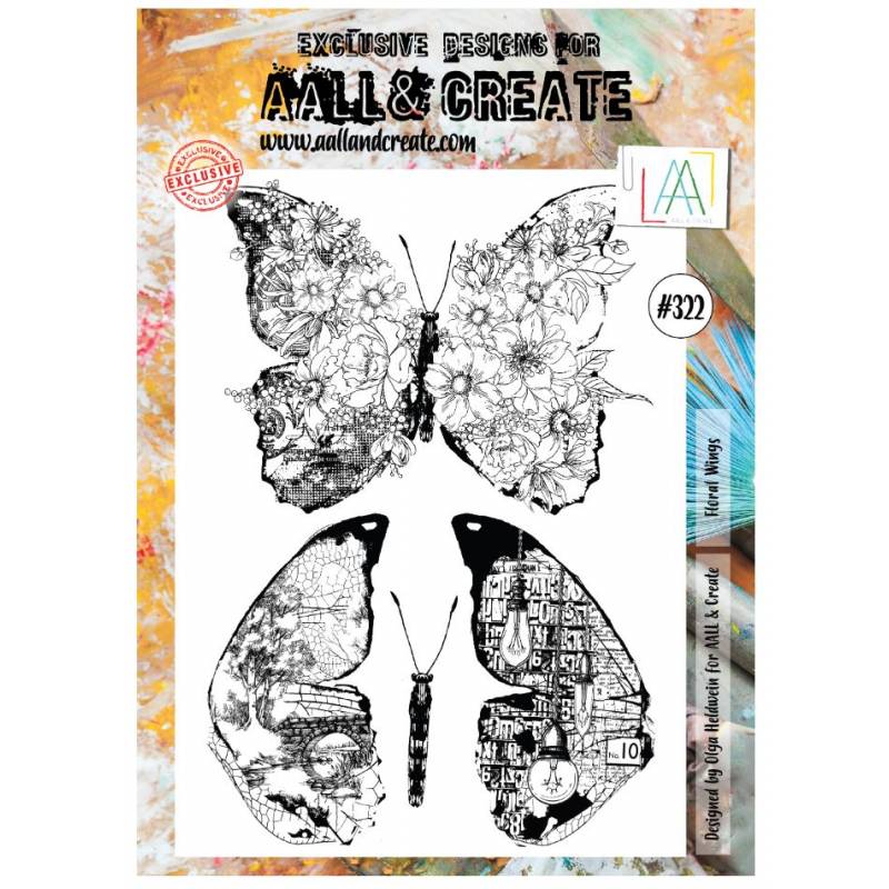 AALL & Create Stamp - 322 - Ailes