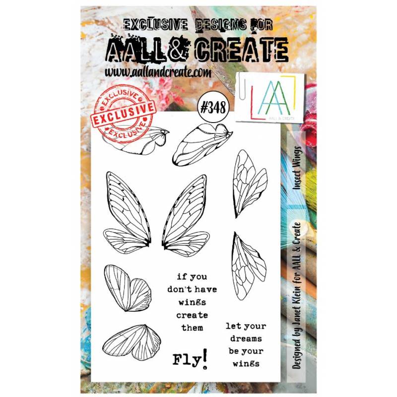 AALL & Create Stamp - 348 - Envol