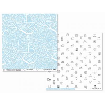 Pack 30x30 cm - Studio Forty - Hello World