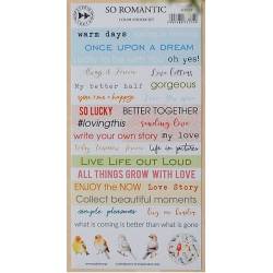 Stickers Studio Forty - Etiquettes - So Romantic