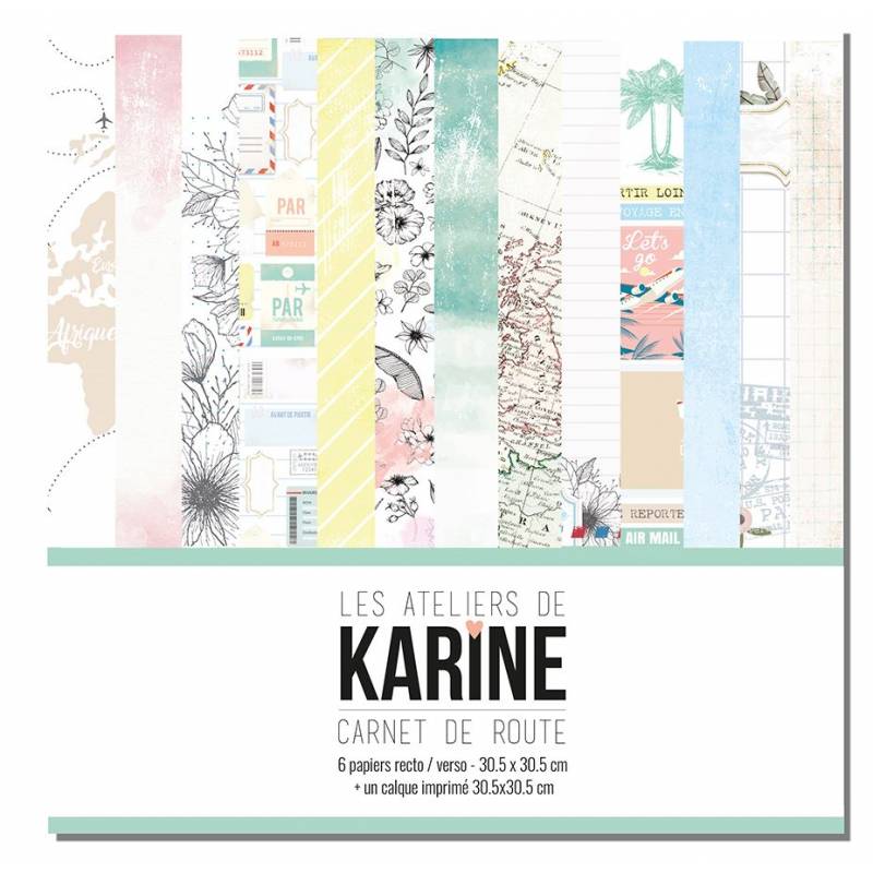 Pack 30x30 - Les Ateliers de Karine - Carnet de route