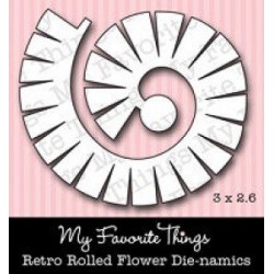 Die-Namics - Rolled Retro Flower