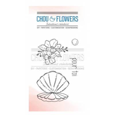 Tampons Clear - Chou & Flowers - Coquille