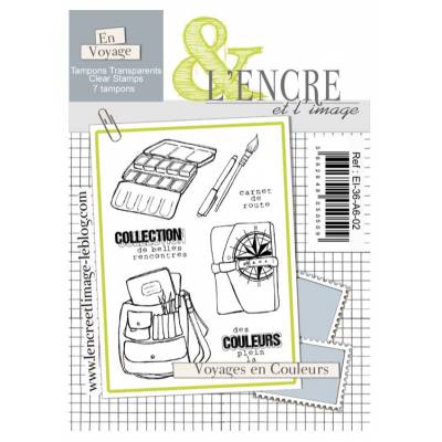 Tampons L'Encre & l'Image - Voyages en Couleurs