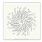 Pochoir Artistic Flair - 10x10 cm - Catherine Wheel
