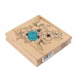 Tampon bois - Florilèges - Fleurs de pommier