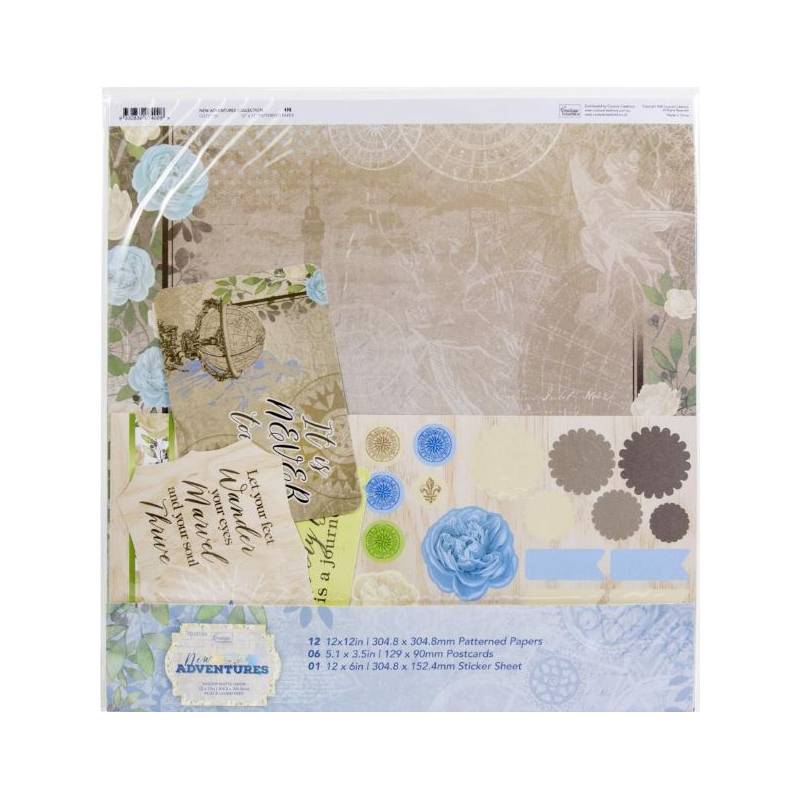 Kit Papiers - Couture Creations - New Adventures 30.5 X 30.5