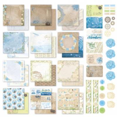 Kit Papiers - Couture Creations - New Adventures 30.5 X 30.5