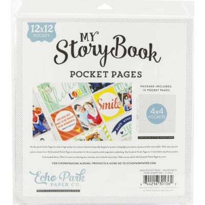 Pochettes My StoryBook 30x30 cm - 9 compartiments