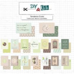 Cartes pour albums Tendance Ecolo! - DIY and Cie