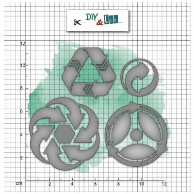 Dies - DiY and Cie - Flèches écolos