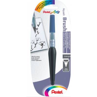 Pinceau à réserve d'encre grise - Aquashbrush - Pointe medium