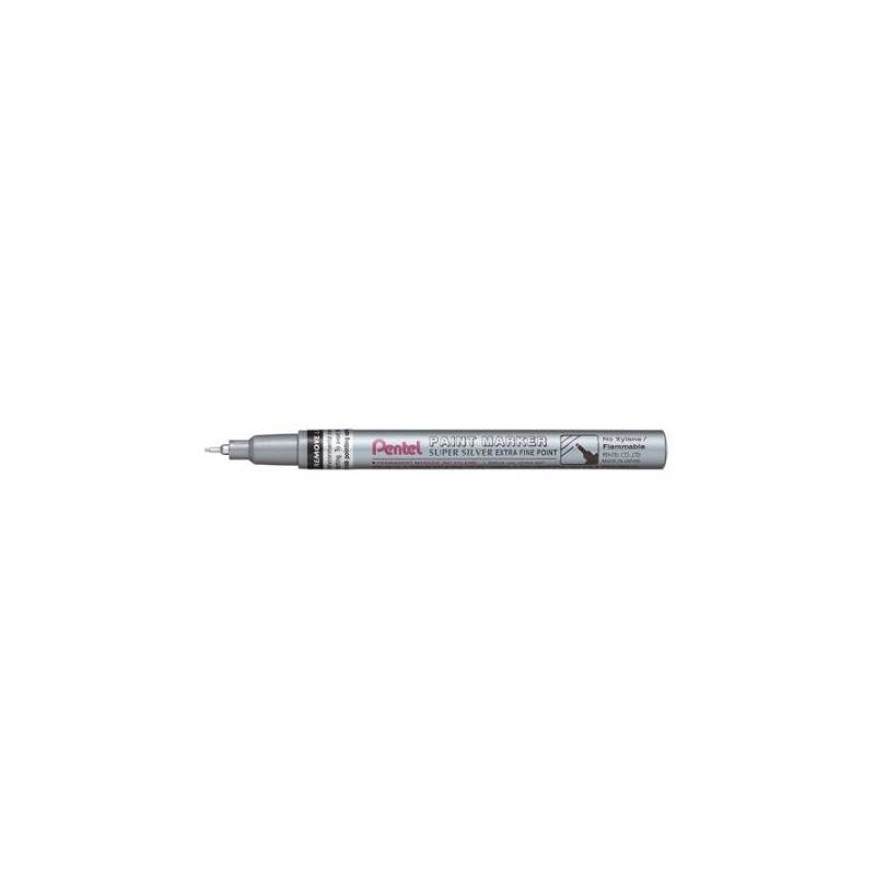 Marqueur Peinture - Pentel - Pointe Extra fine - Argent