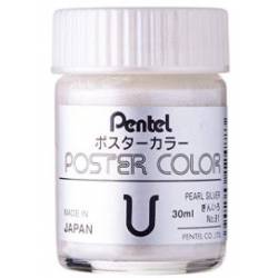 Peinture Gouache fine - Pentel - Argent métallisé